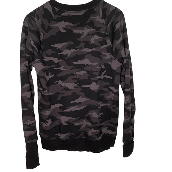 Athleta Triumph Camo Crewneck Sweatshirt. - Picture 3 of 7